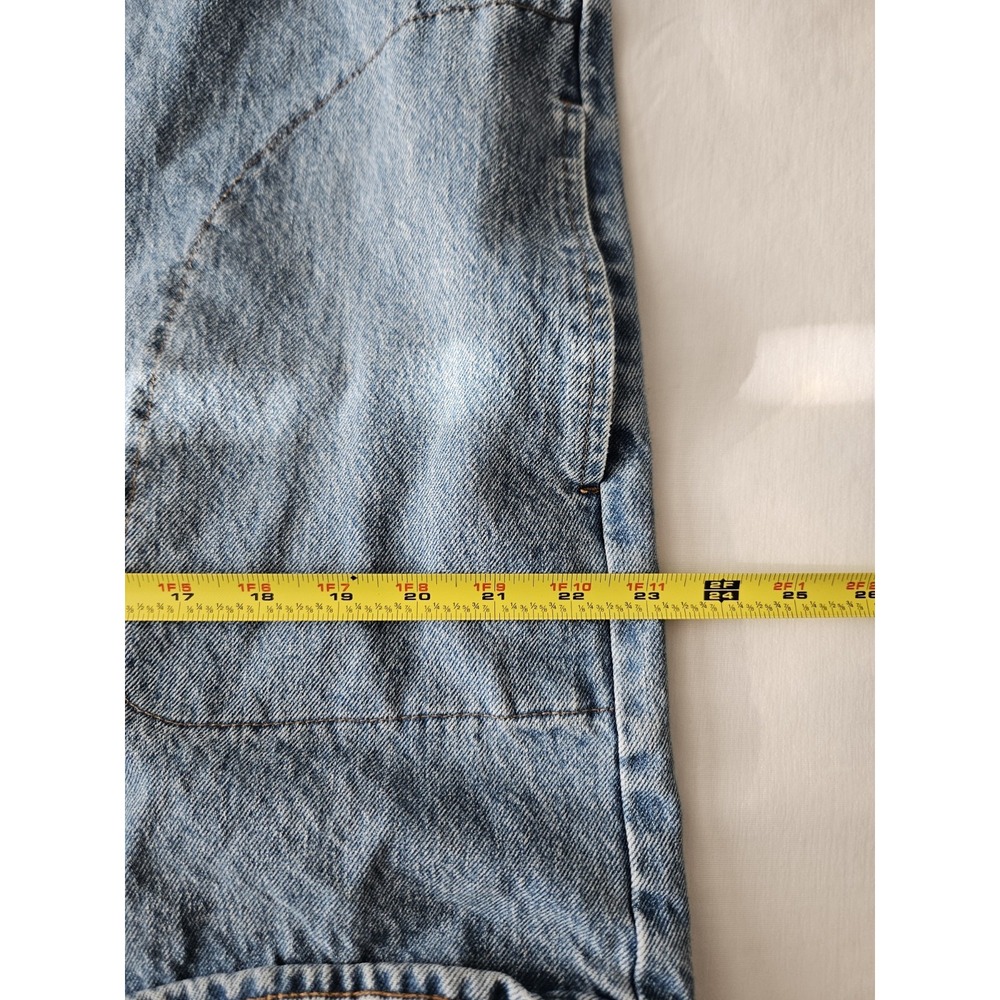 Madewell Denim Shorts Romper Long Sleeve Button-Up Jumpsuit XL - Picture 12 of 16